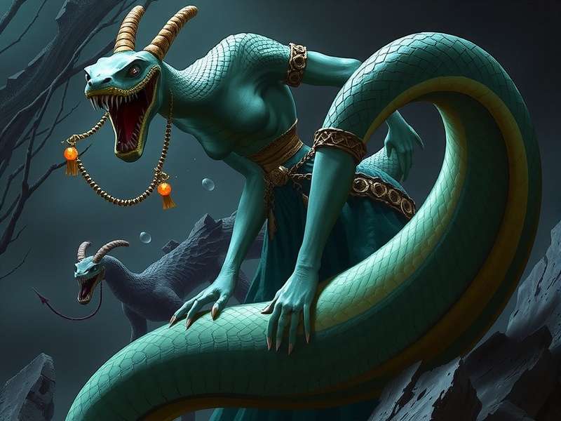 Moga Magicians - Nagini Ally Nagini from Moga Magicians - a serpent woman from Indian folklore