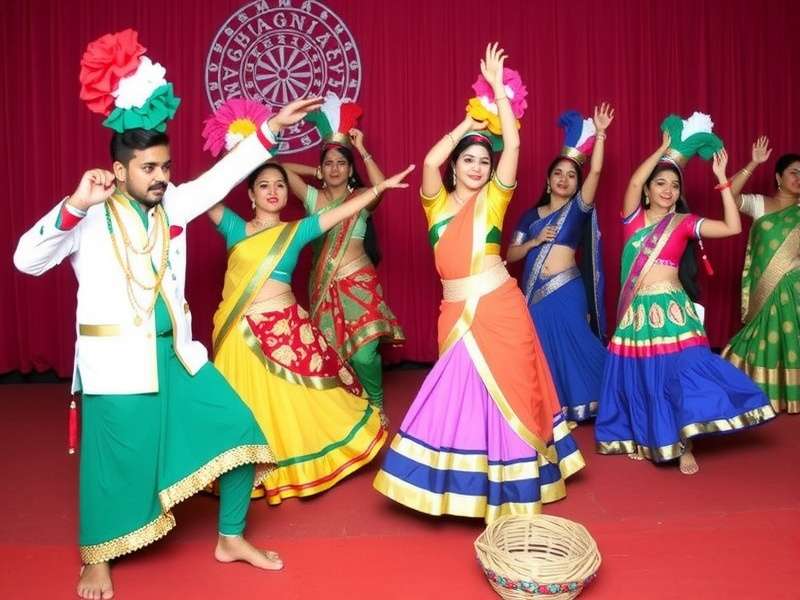 Moga Magicians - Navratri Celebration Moga Magicians Navratri event showing players performing Garba dance to charge magic