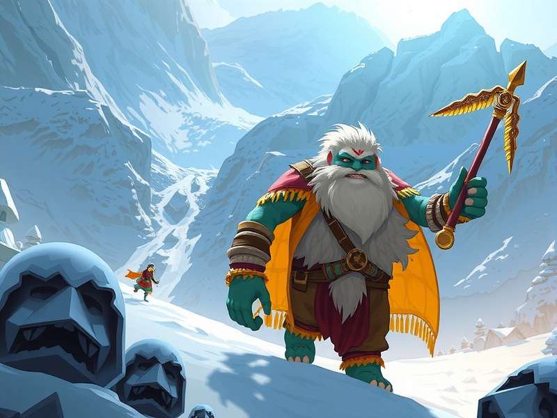 Moga Magicians - Yeti Companion Yeti from Moga Magicians - a Himalayan snow monster